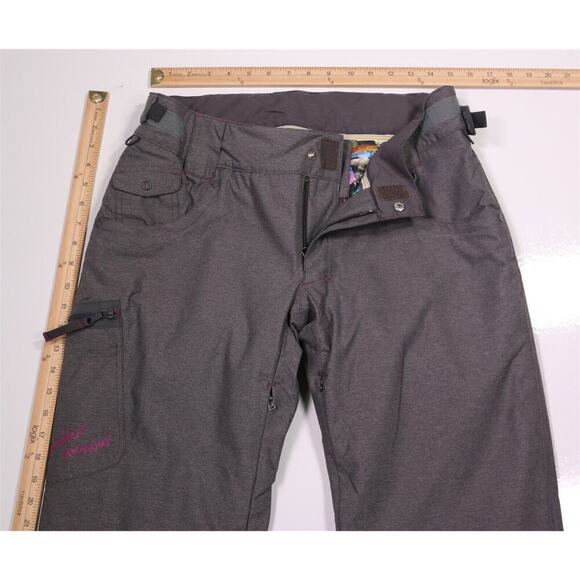 Under Armour Gray/Purple Ski Snow Snowboard Pants Ladies Medium - Picture 6 of 8